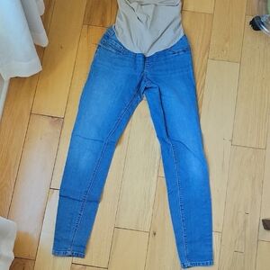 Motherhood Light Blue Skinny Jeans